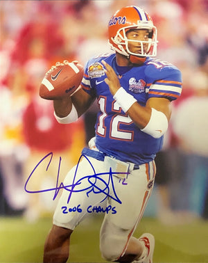 Chris Leak Autographed 8x10 Photo
