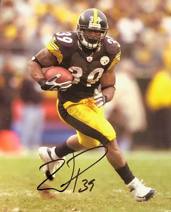 Willie Parker Autographed 8x10 Photo