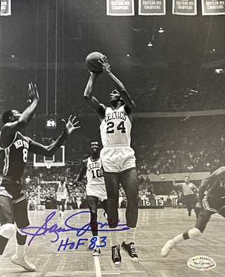Sam Jones Autographed HOF 8x10 Basketball Photo