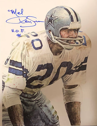 Mel Renfro Autographed 8x10 Photo