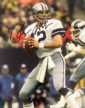 Roger Staurach Autographed 8x10 Photo