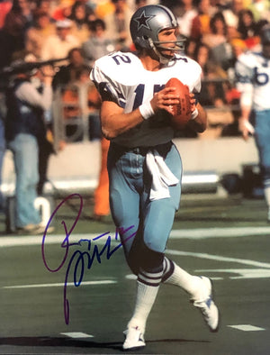 Roger Staurach Autographed 8x10 Photo