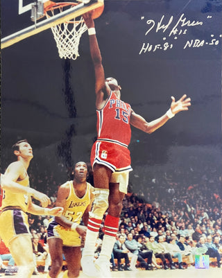 Hal Greer Autographed 16x20 Basketball Photo