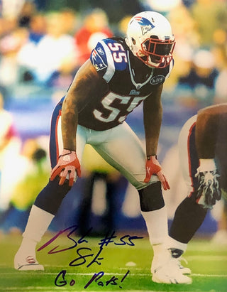 Brandon Spikes Autographed 8x10 Photo