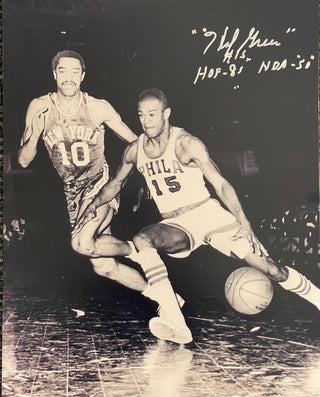 Hal Greer Autographed 16x20 Basketball Photo