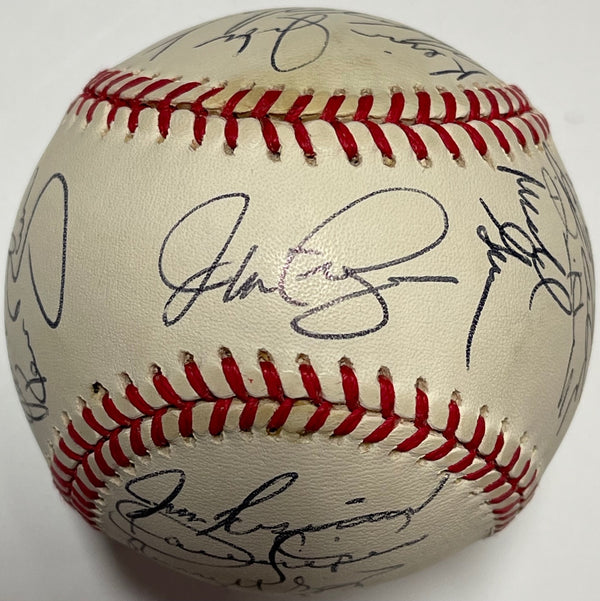1996 Philadelphia Phillies Team Signed Baseball