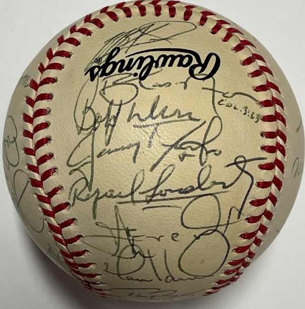 1996 New York Mets Team Signed Baseball