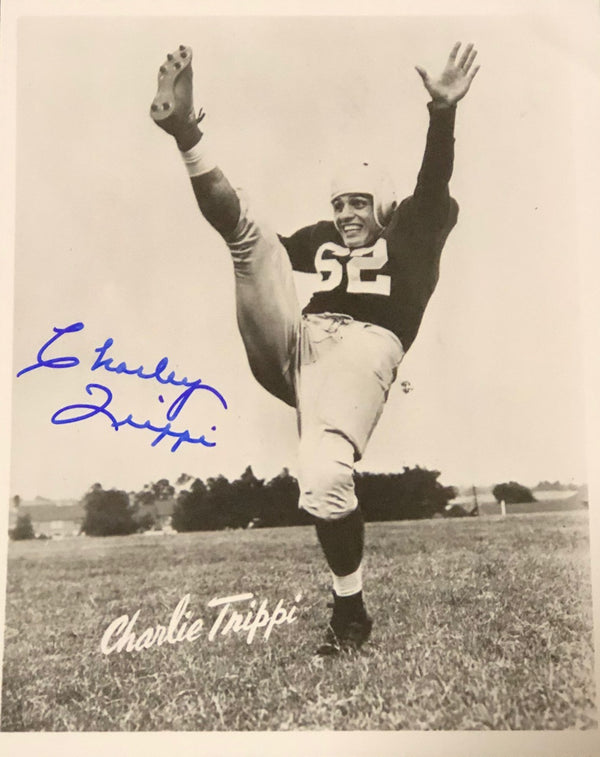 Charley Trippi Autographed 8x10 Photo