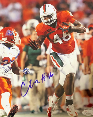 Clive Walford Autographed Vs. SSU 8x10 Photo