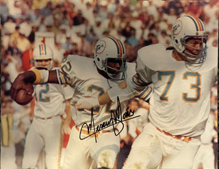 Mercury Morris Autographed 8x10 Football Photo