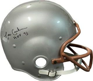 Lou Creekmur "HOF 96" Autographed William & Marry University Authentic Throwback Helmet (JSA)