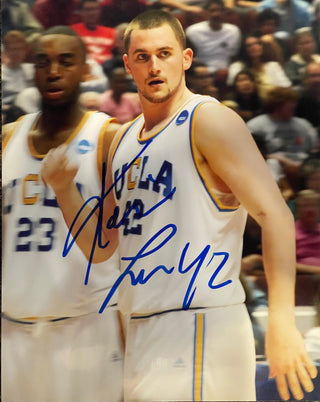 Kevin Love Autographed Basketball 8x10 Photo