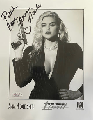 Anna Nicole Smith Autographed 8x10 Celebrity Photo (JSA)