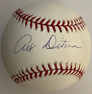 Art Ditmar Autographed Official Major League Baseball