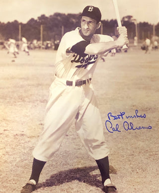 Cal Abrams Autographed 8x10 Photo