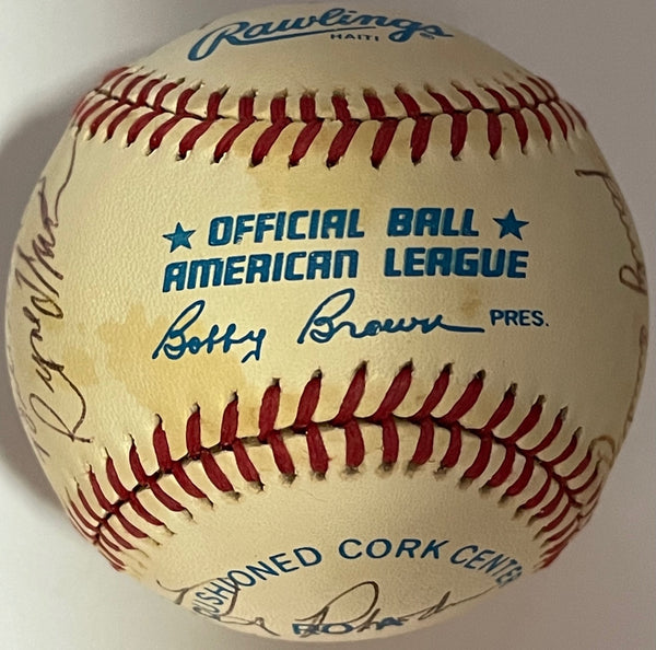Old Timers Official American League Baseball