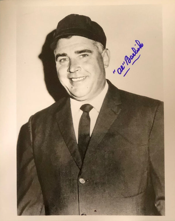 Al Barlick Autographed 8x10 Photo