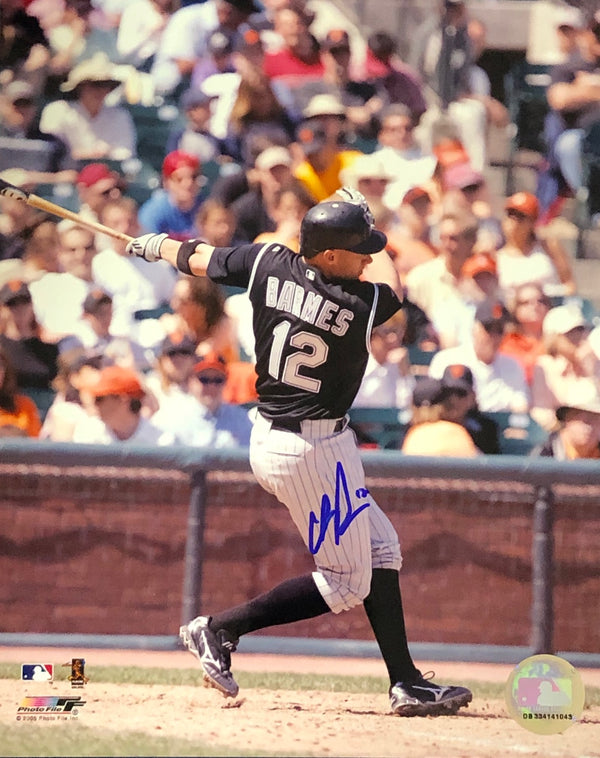 Clint Barmes Autographed 8x10 Photo