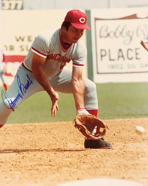 Johnny Bench Autographed 8X10 Photo