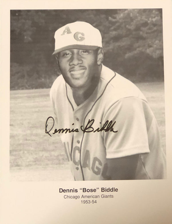 Dennis Biddle Autographed 8x10 Photo