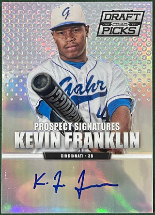 Kevin Franklin 2013 Autographed Panini Prizm Draft Picks Card