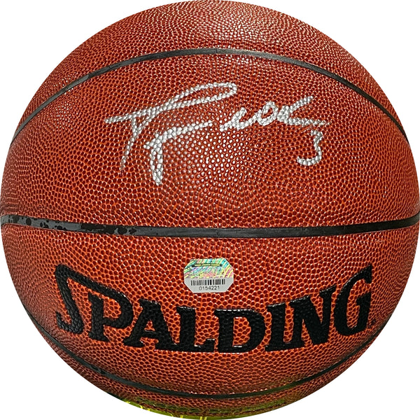 Dwyane Wade Autographed Indoor / Outdoor Basketball (Mounted Memories)