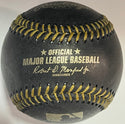 Andre Dawson Autographed Stat Official Black Baseball