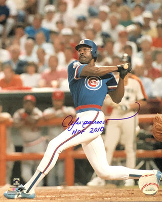 Autographed Andre Dawson HoF 2010 Chicago Cubs 11X14