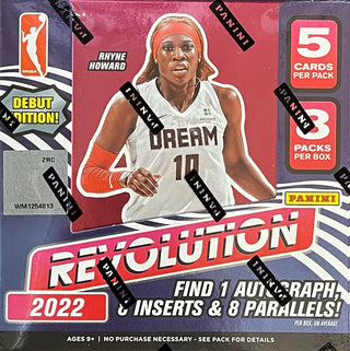 2022 Panini Debut Edition Revolution WNBA Basketball Hobby Box