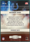 Edgerrin James 2000 Donruss Elite Jersey Card 164/299