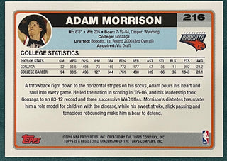 Adam Morrison 2006 Topps Rookie Card