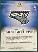 Michael Kidd Gilchrist 2012-13 Panini Brilliance Jersey Card