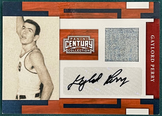 Gaylord Perry 2010 Panini Century Collection Autographed Card 63/99