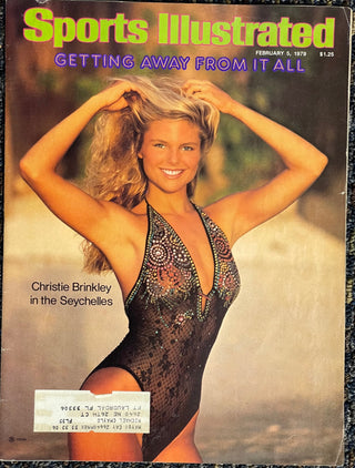 Christie Brinkley Unsigned Sports Illustrated Magazine - February 5 1979