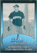 Ben Copeland 2006 Bowman Originals Printing Plate Card