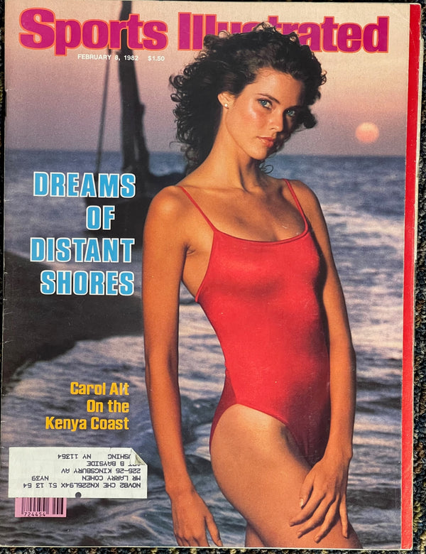 Carol Alt Unsigned Sports Illustrated Magazine - February 8 1982