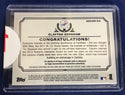 Clayton Kershaw 2013 Topps Museum Collection Signature Swatches Game-Used Memorabilia/Autographed Sealed Card #6/25