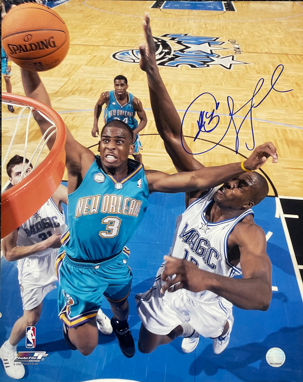 Chris Paul Autographed 16x20 Basketball Photo