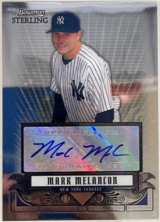 Mike Melancon Autographed 2008 Bowman Sterling Card