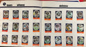 NFL ACTION '72 STAMP ALBUM