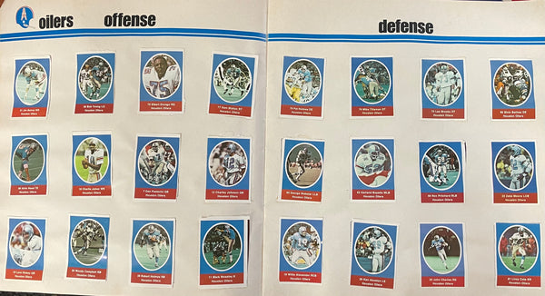 NFL ACTION '72 STAMP ALBUM