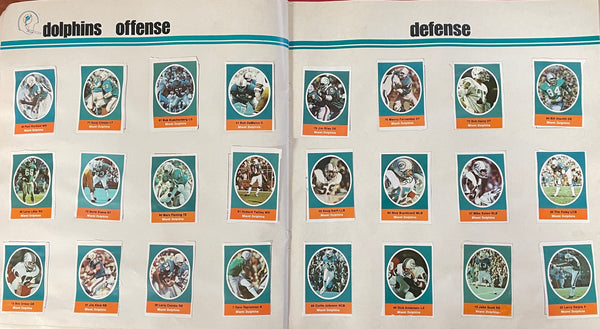 NFL ACTION '72 STAMP ALBUM