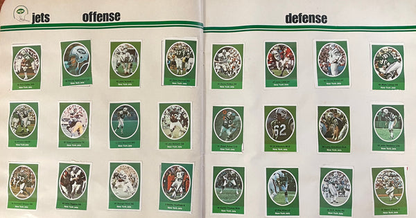 NFL ACTION '72 STAMP ALBUM
