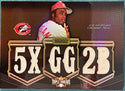 Joe Morgan 2010 Topps Triple Threads Game Used Jersey Card 06/27