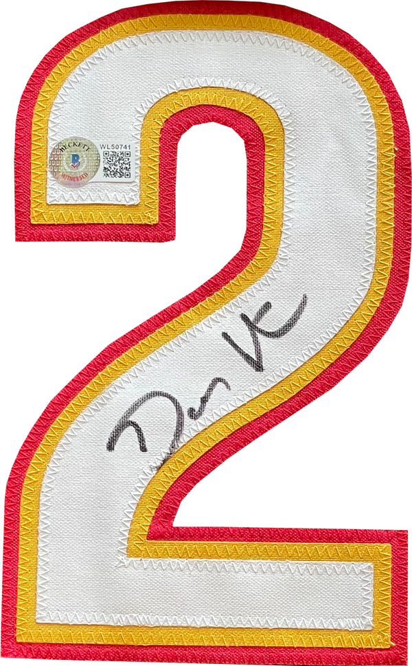 Gary Payton Signed Seattle Red Basketball Jersey (JSA)