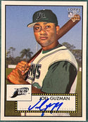 Joel Guzman 2006 Topps '52 Autographed Card