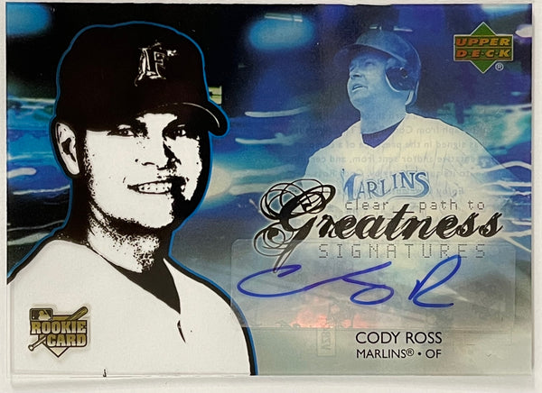 Cody Ross 2006 Upper Deck Future Stars Autographed Card