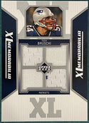 Tedy Bruschi 2006 Upper Deck XL Memorabilia Jersey Card
