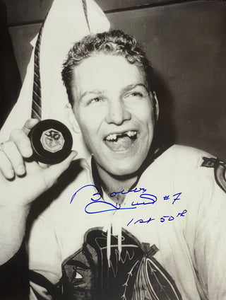 Bobby Hull Autographed 16x20 Hockey Photo