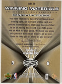 Tony Parker 2006-07 Upper Deck SPX Jersey Card